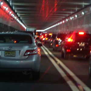 In the Lincoln Tunnel