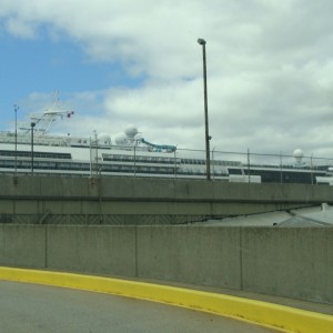 First view of the Carnival Splendor