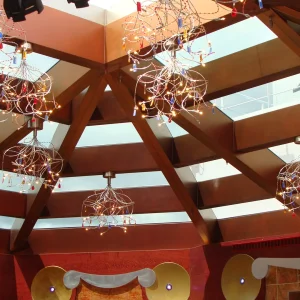 Lido buffet skylight