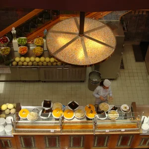 Lido buffet lighting