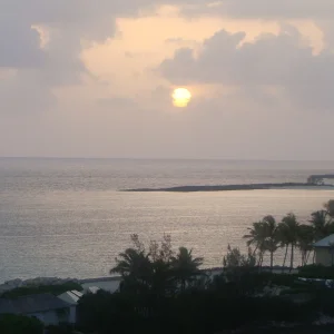 Sunrise over Paradise Island