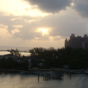 Sunrise over Paradise Island