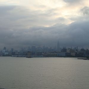 Sailing up the Hudson River