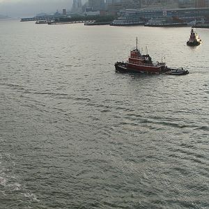 Tugboat escort