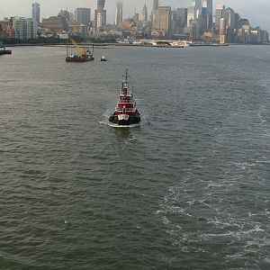 Tugboat escort