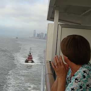 Tugboat escort