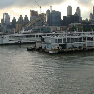 Approaching the NYC Cruise Terminal