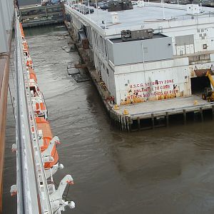 Docking at Pier 90