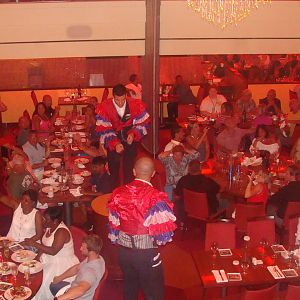 Dancing waiters