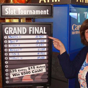 Slot Tournament - Patti is top qualifier