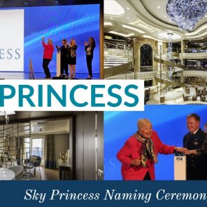 Sky Princess Naming by Godmothers Poppy Northcutt and Captain Kay Hire