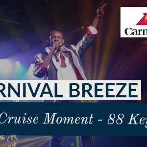 Carnival Breeze Cruise Ship Moment: Elton John Song - 88 Keys Show | Carnival Cruise Line