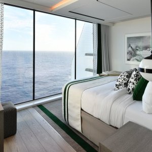 Edge Villa's Bedroom aboard Celebrity Edge