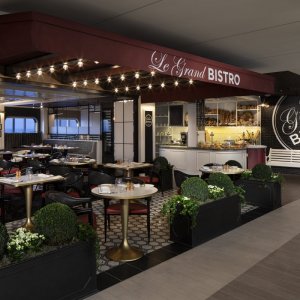 The Le Grand Bistro aboard Celebrity Edge