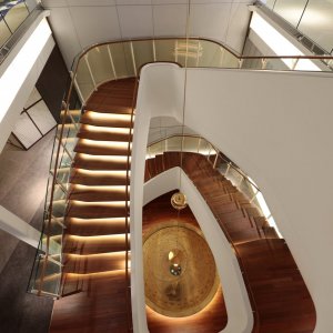 Aft Staircase aboard Celebrity Edge