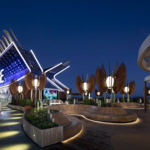 Rooftop Garden aboard Celebrity Edge