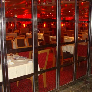 Crimson Dining Room