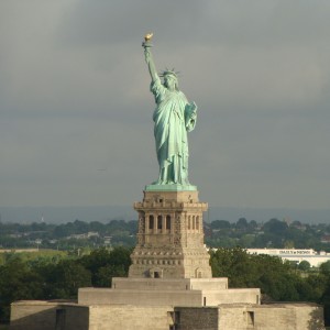 Lady Liberty welcomes us back