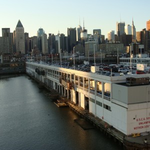 Return to NYC - Pulling into Pier 90