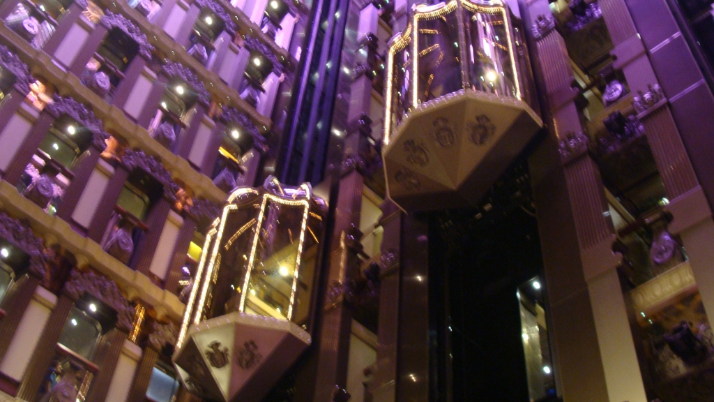 Atrium elevators