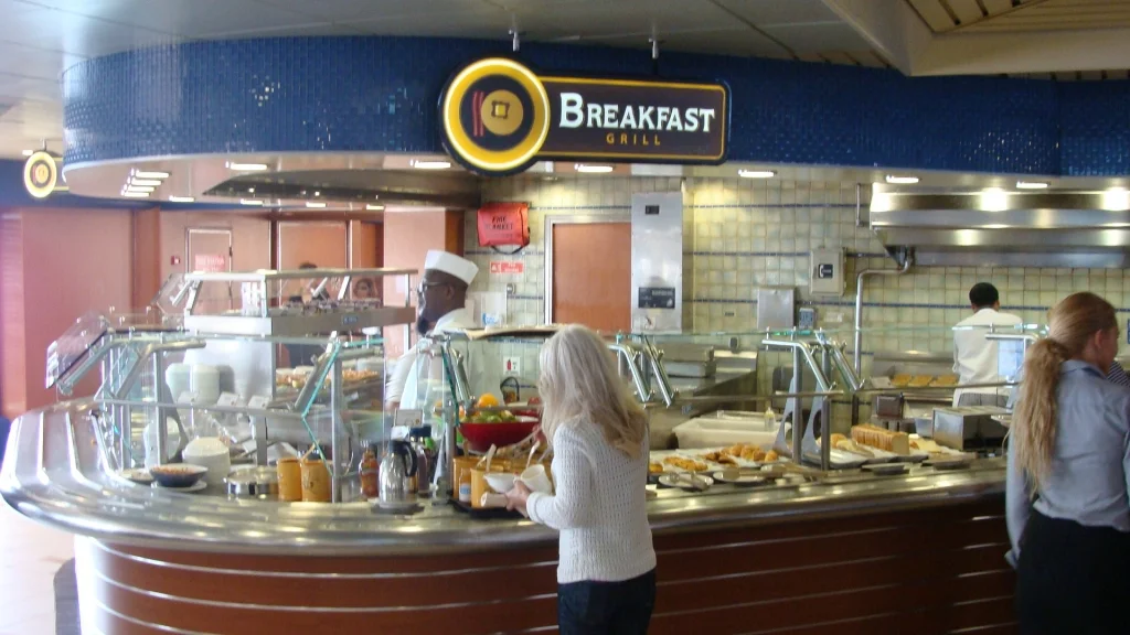 Breakfast Buffet Line