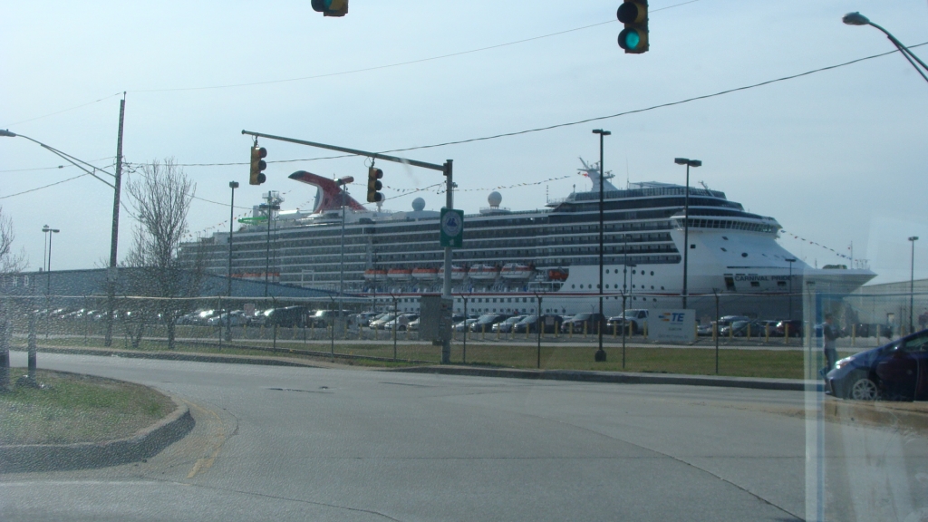 Carnival Pride docked in Baltimore