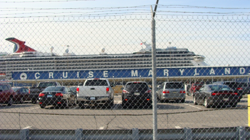 Carnival Pride docked in Baltimore