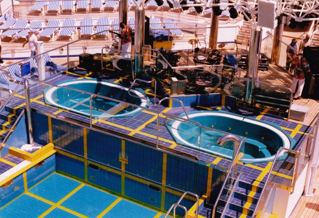 Continent Pool, Hot Tubs, & Stage