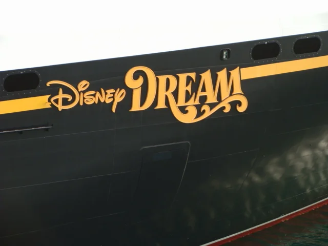 Disney Dream leaving Nassau