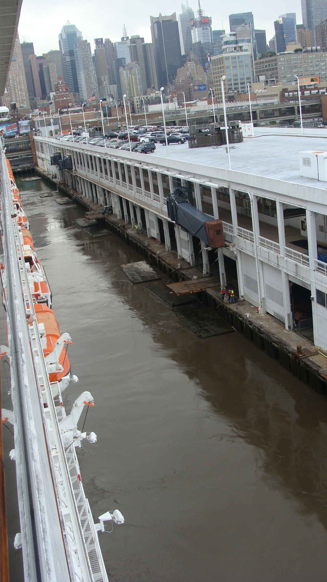 Docking at Pier 90