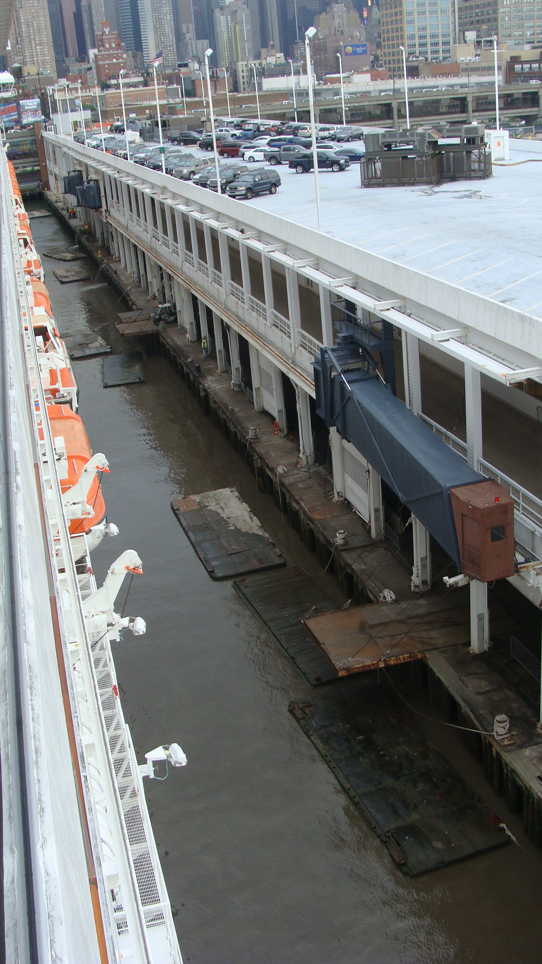 Docking at Pier 90