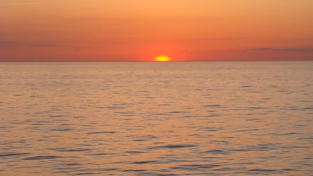 Final sunset of this cruise