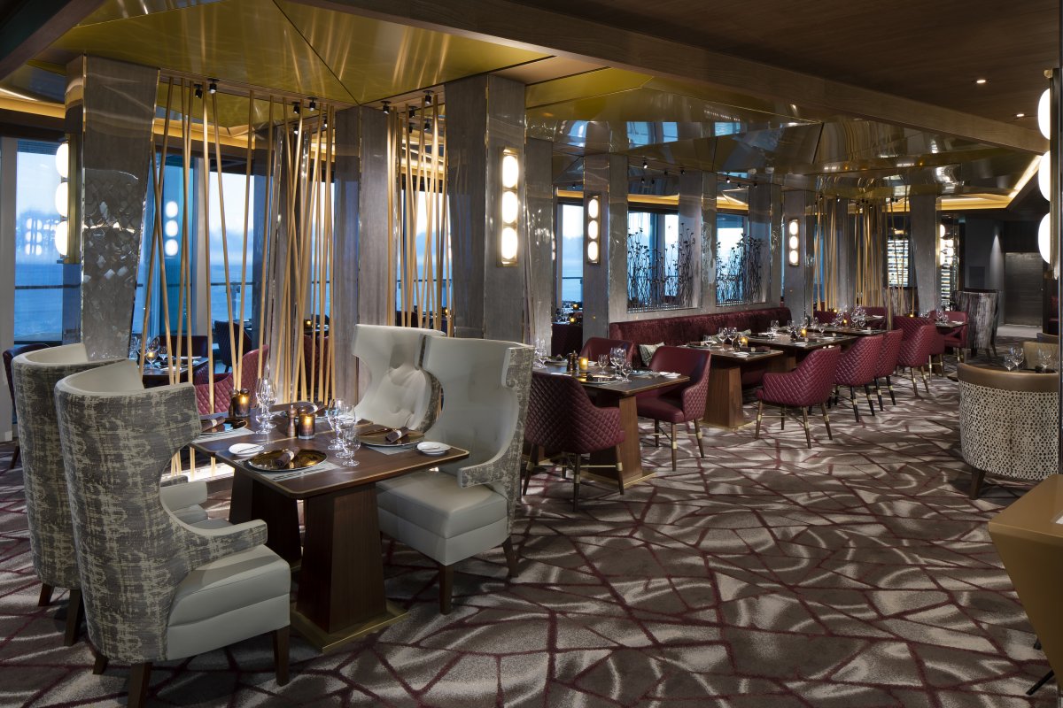 Fine Cut Steakhouse aboard Celebrity Edge