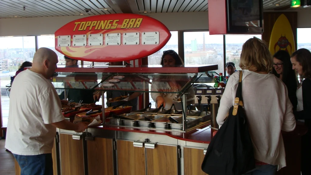 Guy's Burger Joint - fixings bar