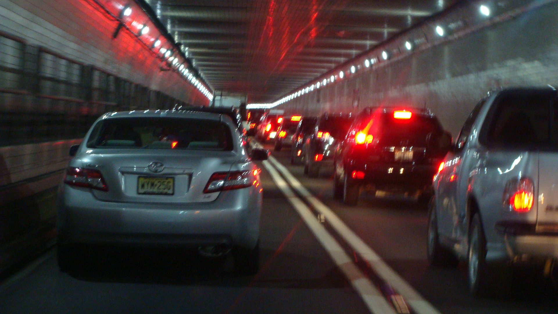 In the Lincoln Tunnel