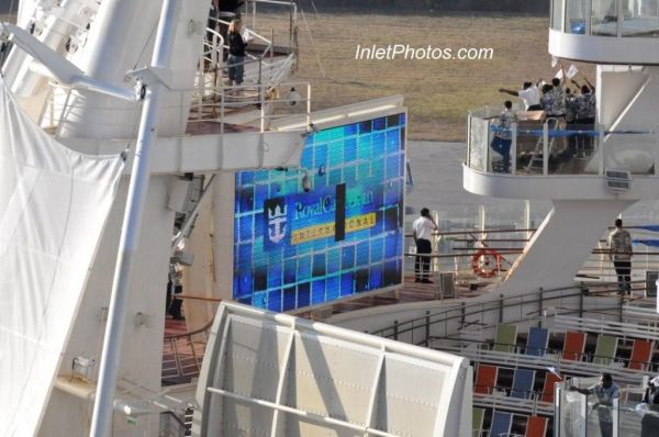 Oasis Of The Seas Aerial Photo