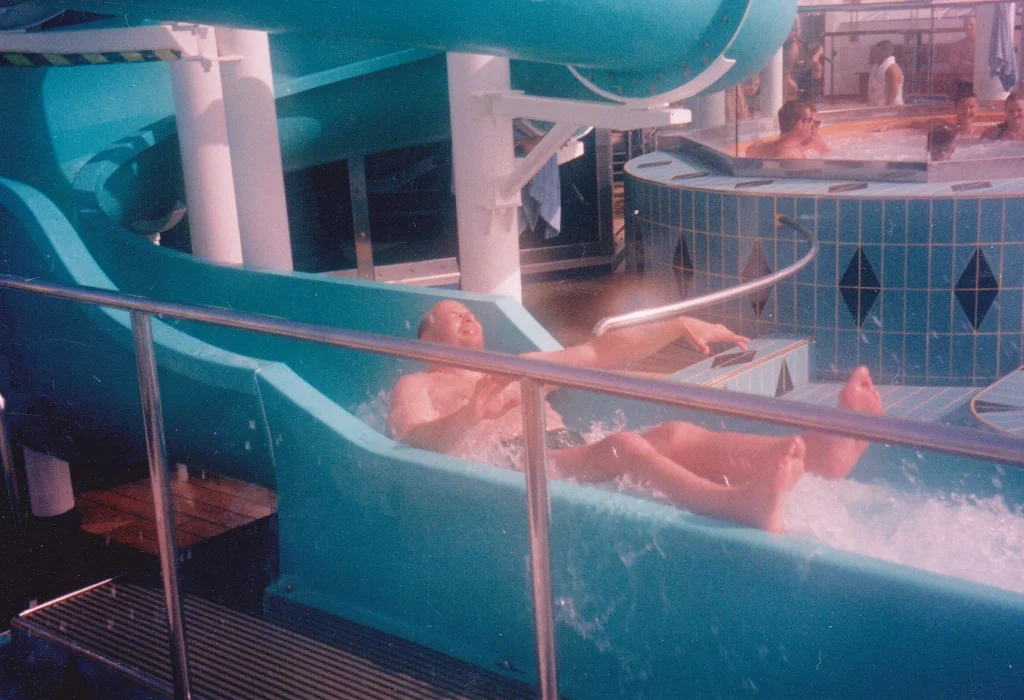 On the Waterslide