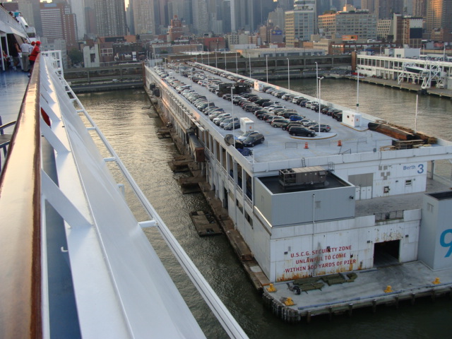 Pulling into Pier 90