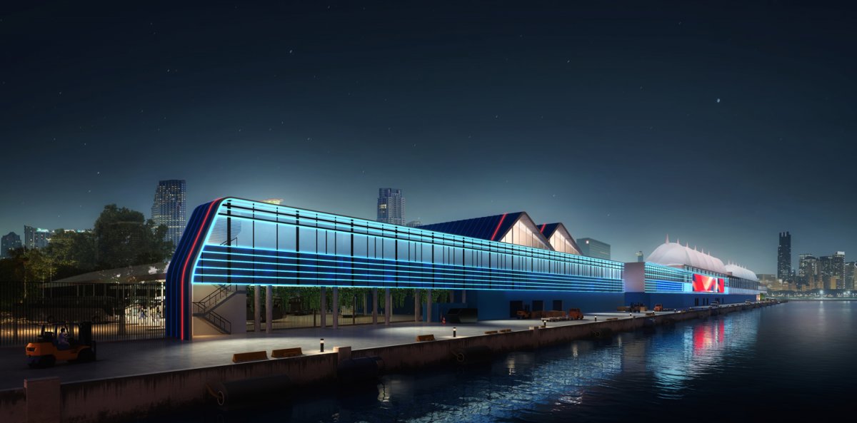 Renderings of the Carnival's NEW Terminal F in Port Miami