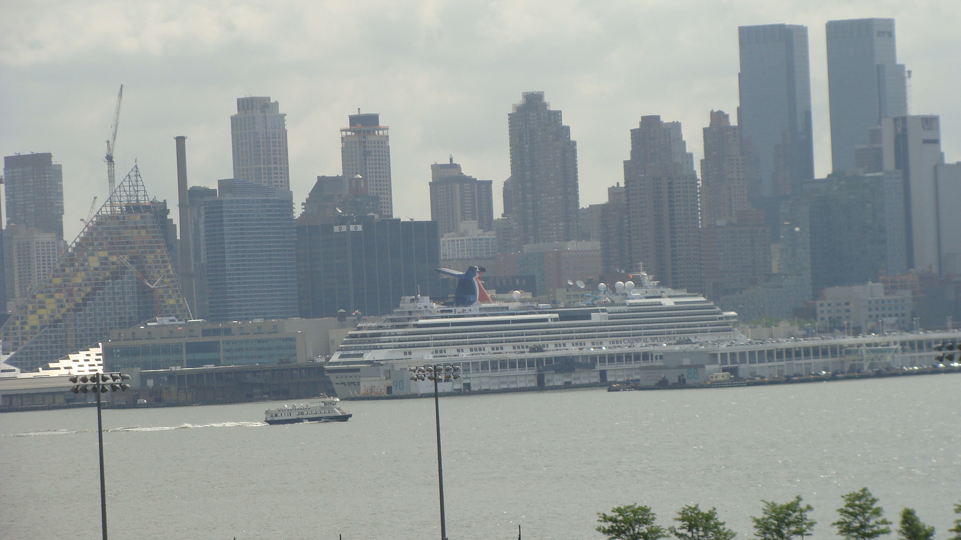 Splendor as seen from the NJ side of the Hudson