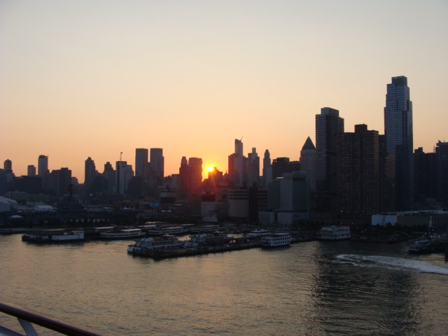 Sunrise over Manhattan