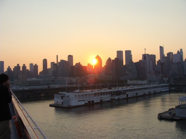 Sunrise over the Piers