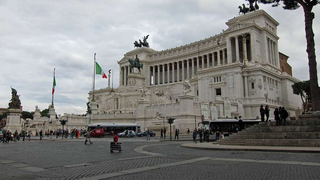 The Med cruise 2010 - Rome, Palazzo Venezia