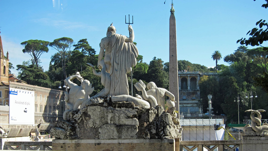 The Med cruise 2010 - Rome, Piazza Del Popolo