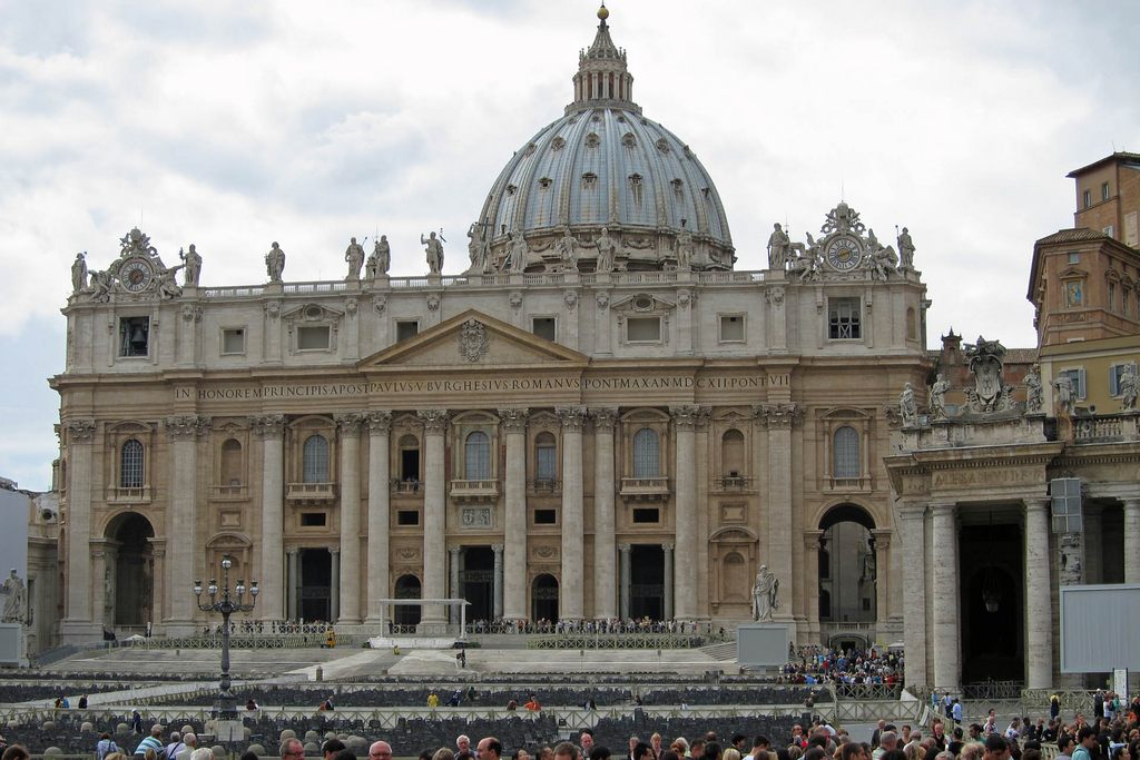 The Med cruise 2010 - Rome, St Peters church