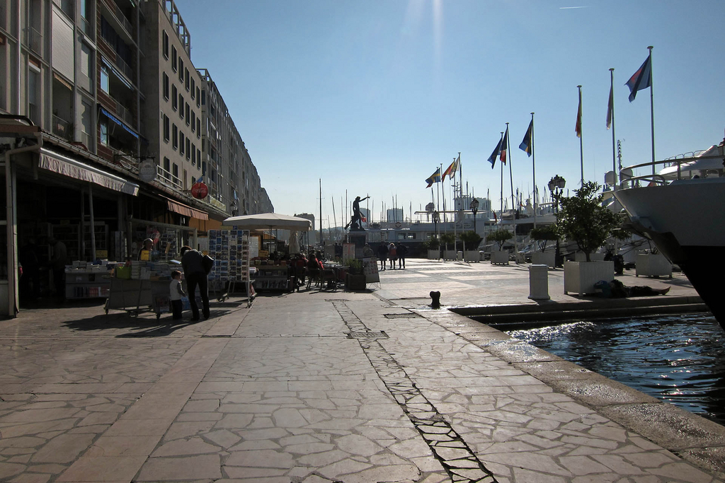 The Med cruise 2010 - Toulon, boardwalk