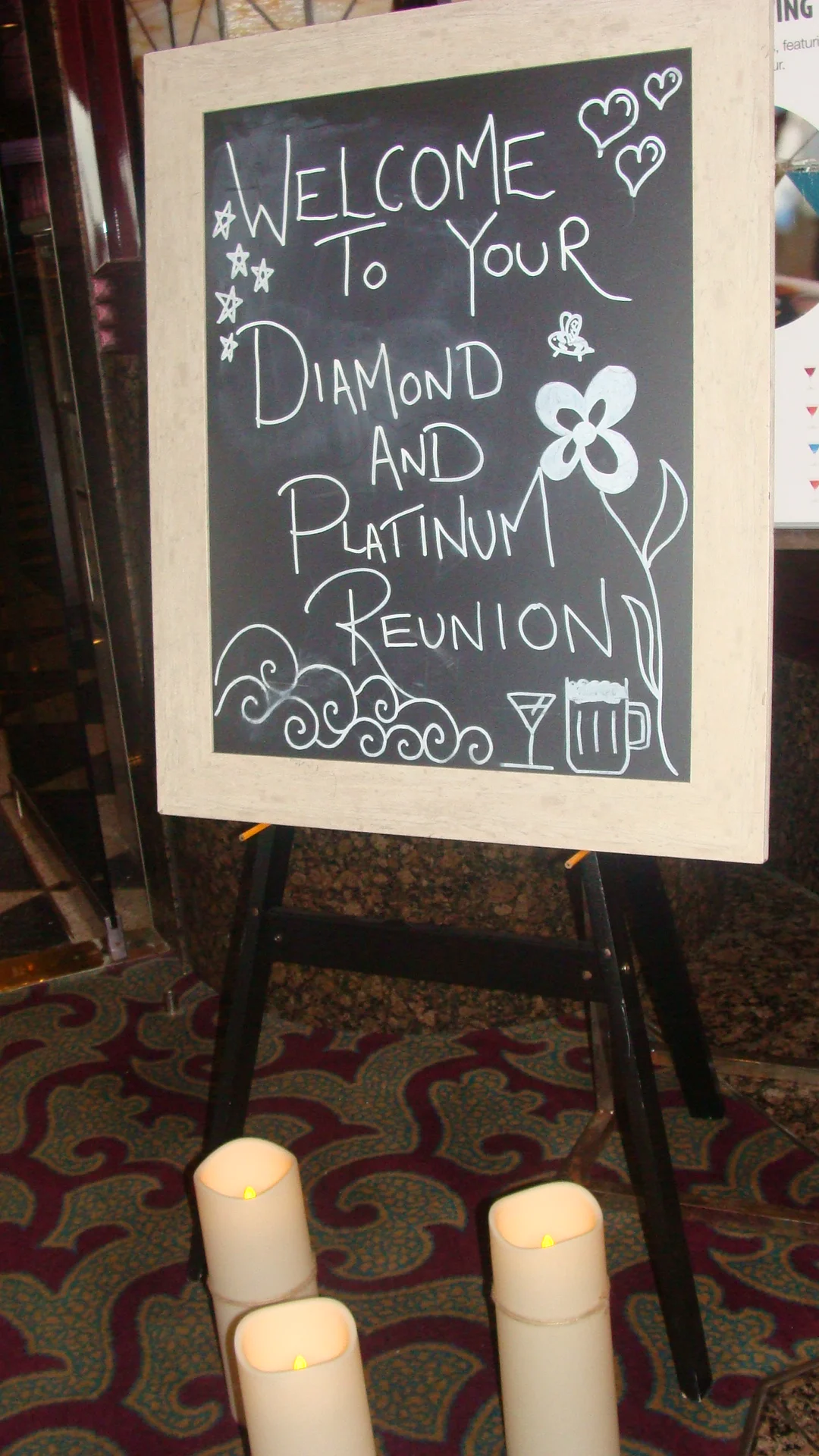 VIFP Party - Welcome sign