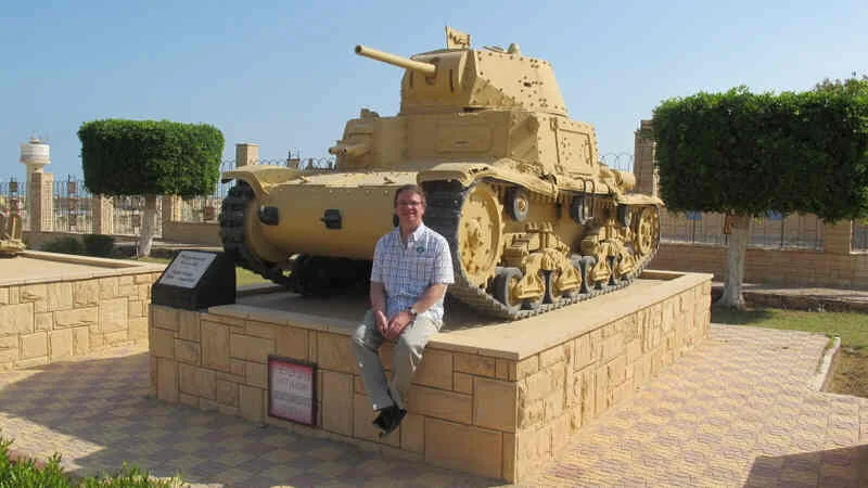 yours truly at El Alamein